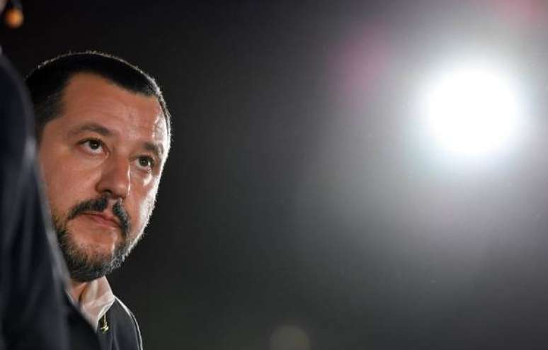 O ministro do Interior da Itália, Matteo Salvini