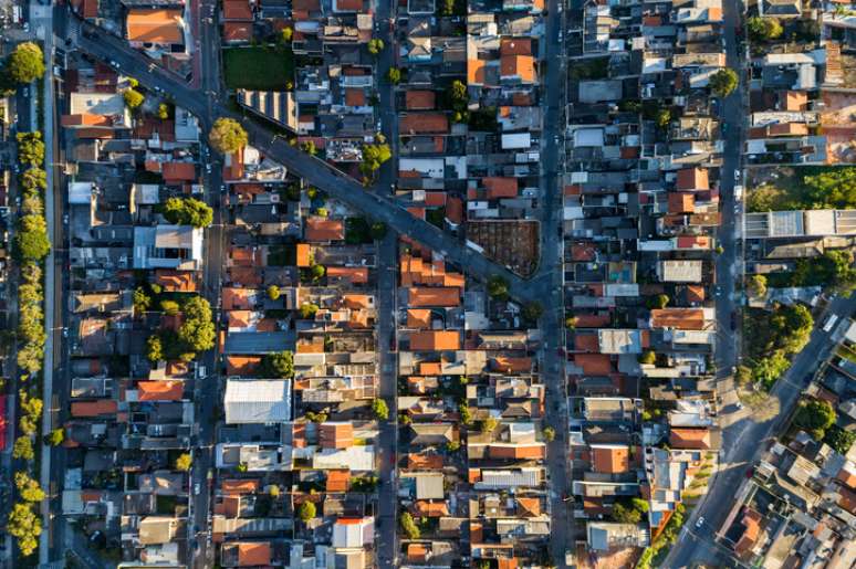 Vista aérea de São Paulo