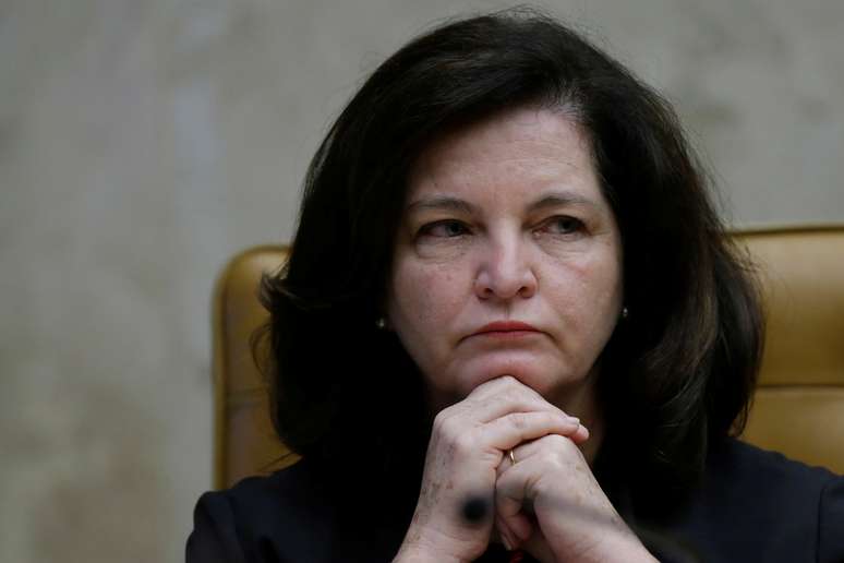 Raquel Dodge, durante sessão no STF 1/2/ 2018 REUTERS/Ueslei Marcelino 