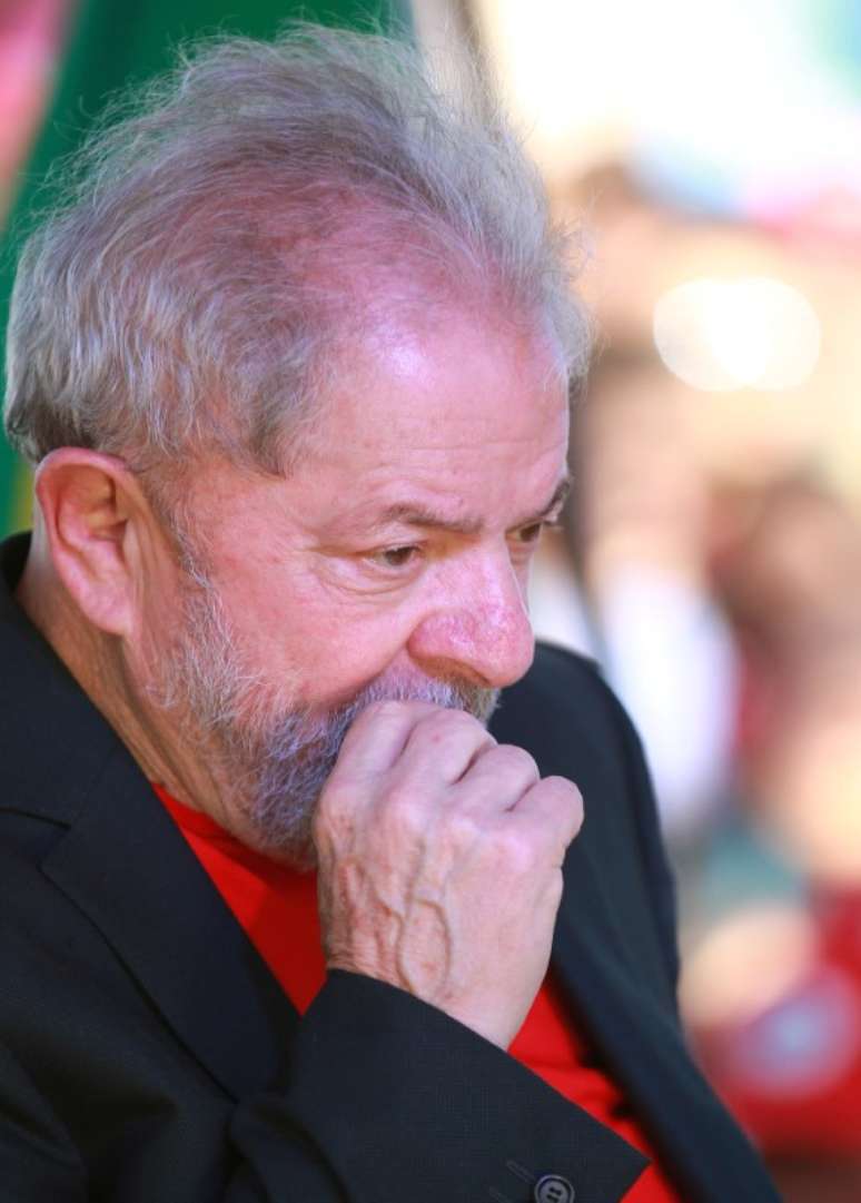  Lula em Santana do Livramento (RS) 19/3/2018 REUTERS/Diego Vara 