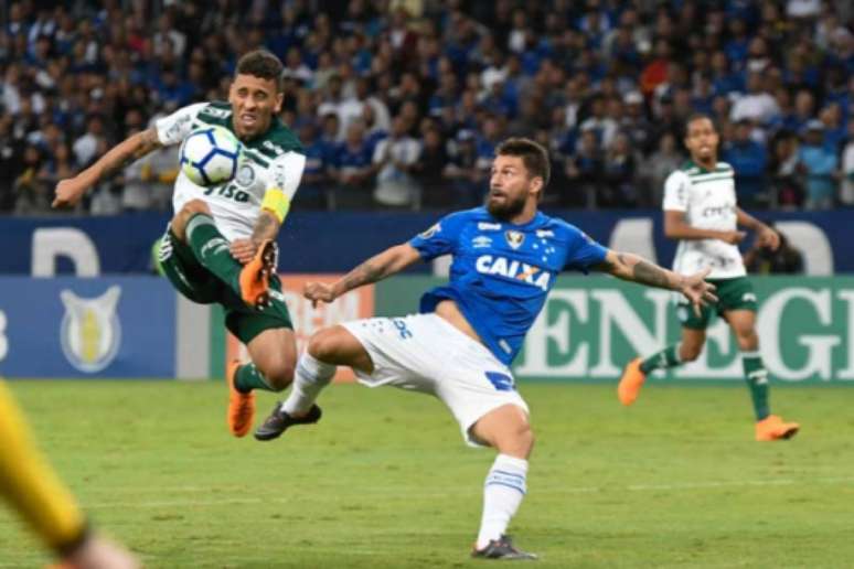 Último confronto: Cruzeiro 1 x 0 Palmeiras - 30/5/2018