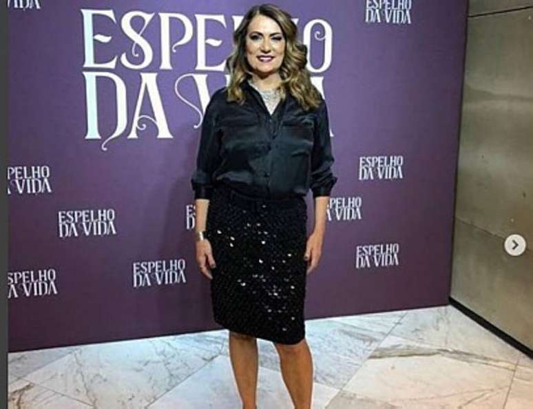 A atriz Patricya Travassos.
