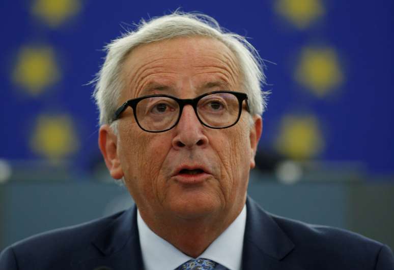 Presidente da Comissão Europeia, Jean-Claude Juncker, em Estrasburgo, na França 12/09/2018  REUTERS/Vincent Kessler 