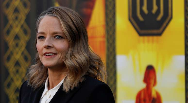 Jodie Foster em lançamento de "Hotel Artemis" em Los Angeles
 19/5/2018    REUTERS/Mario Anzuoni 