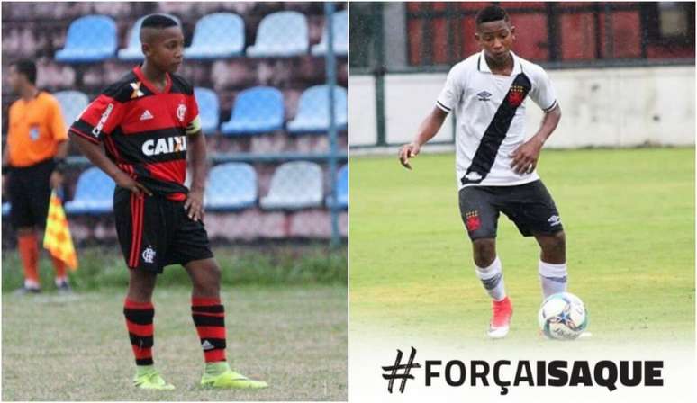 Garoto teve passagens pelas bases de Flamengo e Vasco (Foto: Divulgação)