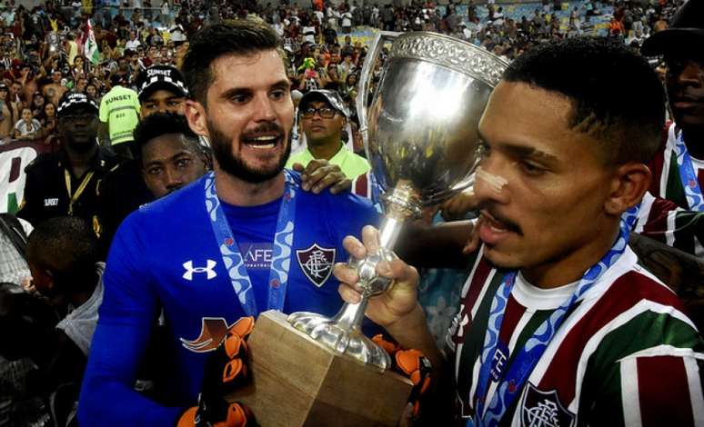 Júlio César deve atuar contra o Atlético-PR; Gilberto segue como dúvida (Foto: Mailson Santana/Fluminense FC)