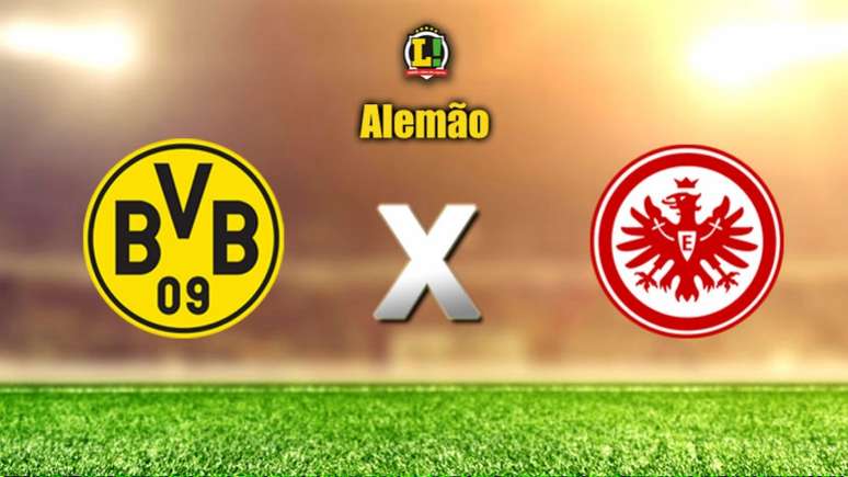 Borussia Dortmund encara oEintracht Frankfurt pelo Campeonato Alemão