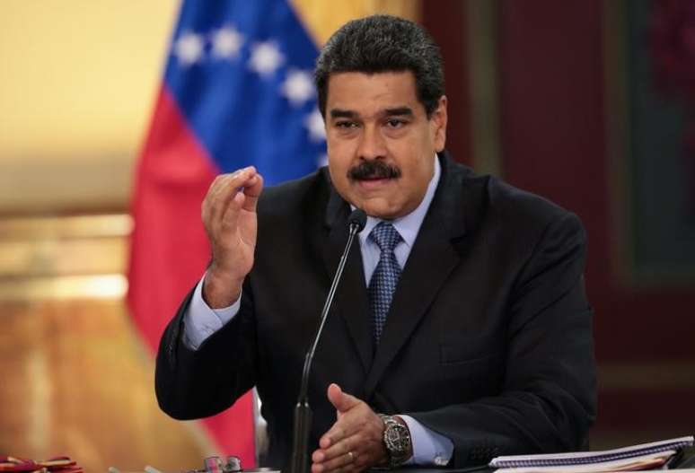 Presidente da Venezuela, Nicolás Maduro, em Caracas 17/08/2018 Palácio Miraflores/Divulgação via Reuters