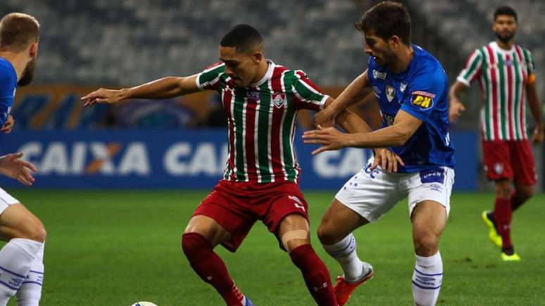 Gilberto seguirá sendo desfalque no Fluminense (Foto: Fernando Michel)