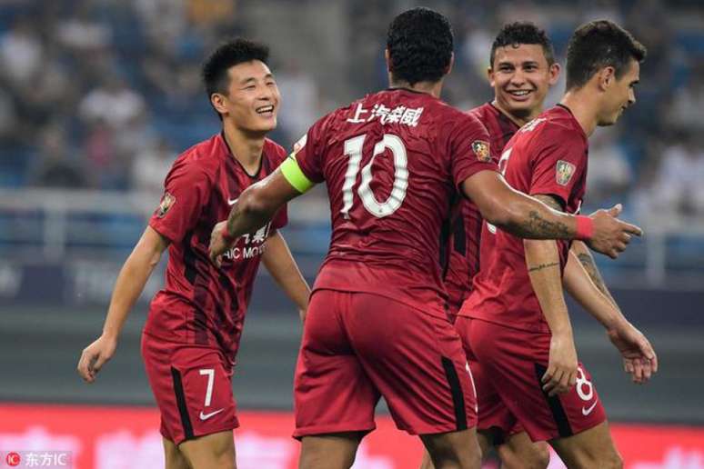 Shanghai SIPG goleia com gol e assistência de Elkeson (Foto: Divulgação)