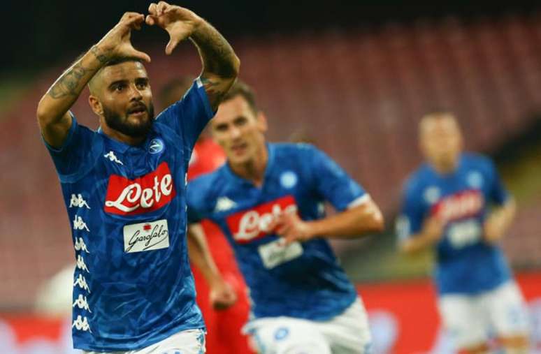 Insigne marcou o seu segundo gol no Campeonato Italiano (Foto: Carlo Hermann / AFP)