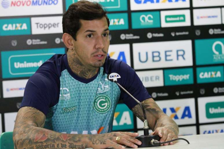 Victor Ramos quer vitória sobre a Ponte Preta (Foto: Divulgação/Goiás)