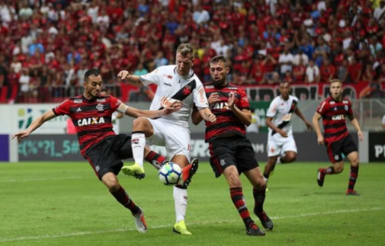 Vasco e Flamengo jogaram em Brasília neste sábado (15/09/18)