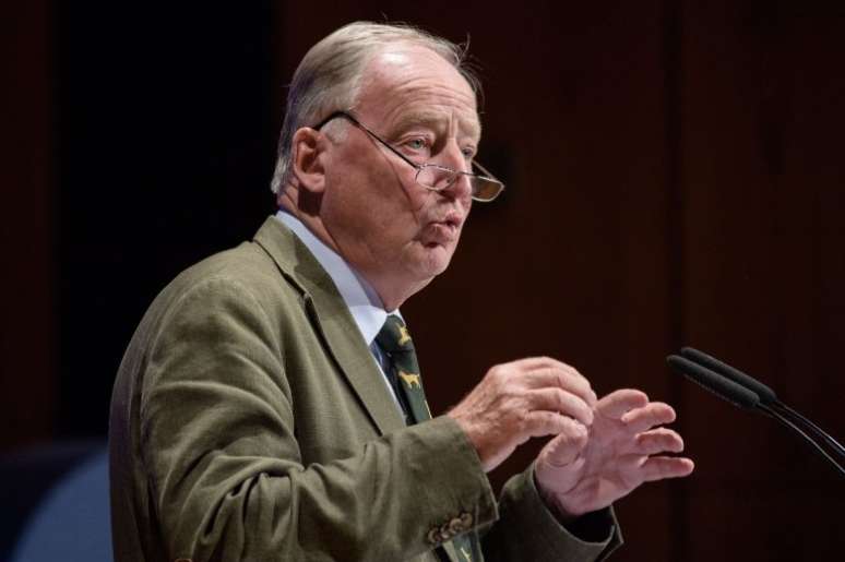 O líder do partido Alternativa para a Alemanha (AfD), Alexander Gauland, minimiza o nazismo