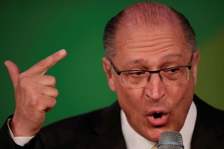 O candidato do PSDB &agrave; Presid&ecirc;ncia, Geraldo Alckmin