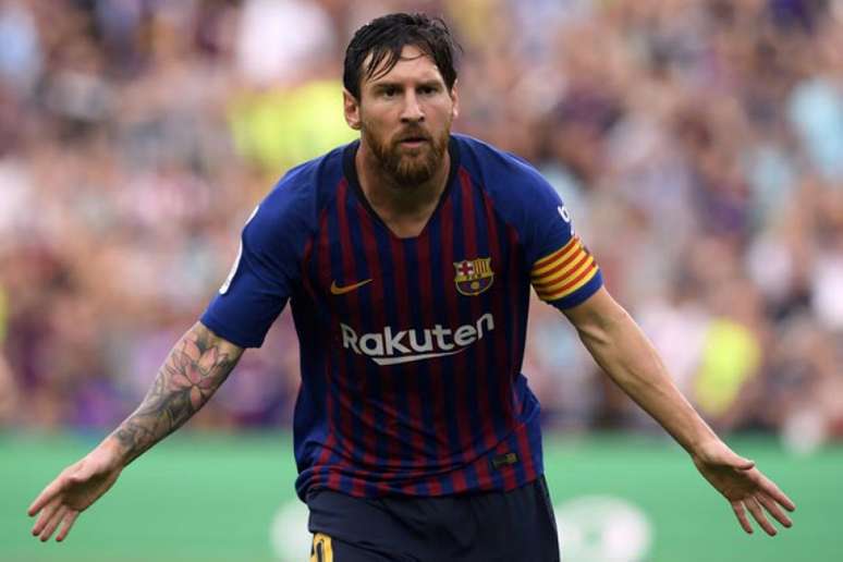 Messi disse que Alba é quem o melhor conhece no elenco atual do Barcelona (Foto: Lluis Gene / AFP)