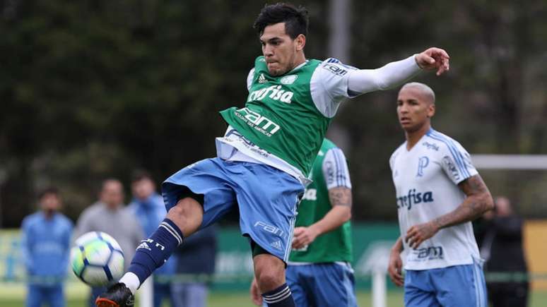 Em pouco tempo, Gustavo Gómez parece estar achando seu espaço no elenco (Foto: Cesar Greco/Palmeiras)