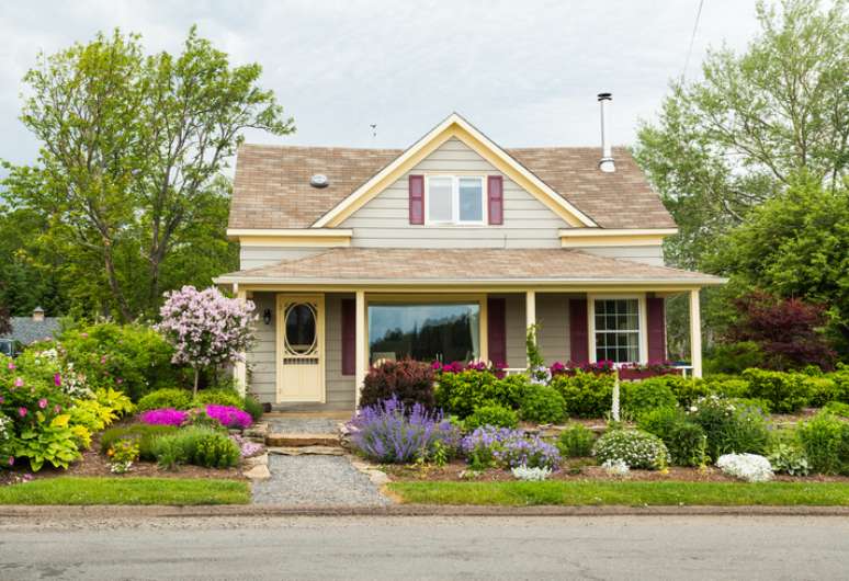 Casa florida de Baddeck, Nova Escócia