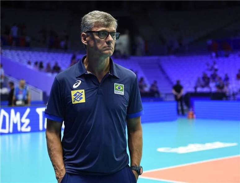 Renan Dal Zotto, técnico da seleção de vôlei