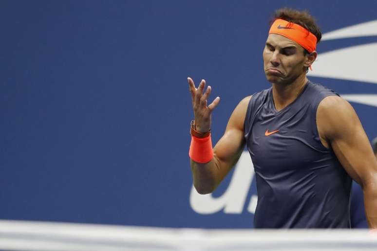 Rafael Nadal no Aberto dos EUA 07/09/2018 Geoff Burke-USA TODAY Sports