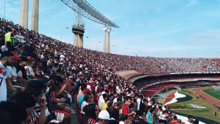 Torcida do São Paulo é dona da segunda melhor média de público deste Brasileirão (Divulgação/São Paulo FC)