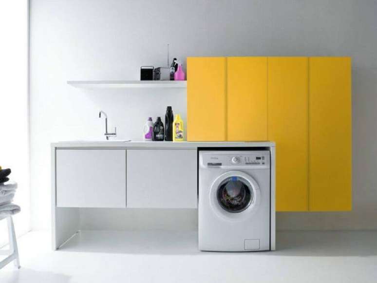 8. Procure manter a lavanderia sempre organizada – Foto: Archi Products