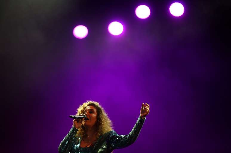 Cantora Maria Rita durante apresentação no Rock in Rio 12/09/2017 REUTERS/Pilar Olivares