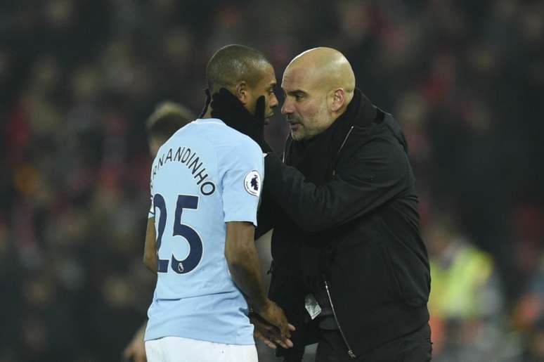 O Manchester City perdeu na estreia para o Lyon, por 2 a 1, em casa (Foto: AFP)