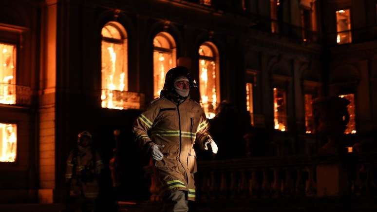 Museu Nacional, no Rio, pegou fogo no início de setembro