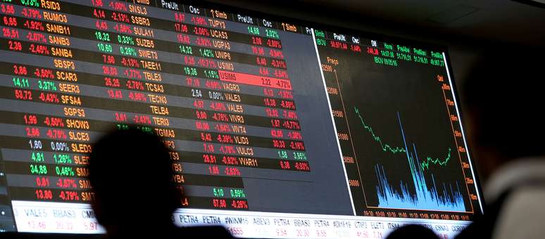 Painel eletrônico na Bovespa, em São Paulo
09/05/2016 
REUTERS/Paulo Whitaker/File photo