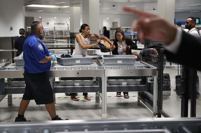 Imagem do Aeroporto Internacional de Miami em 24/10/2017