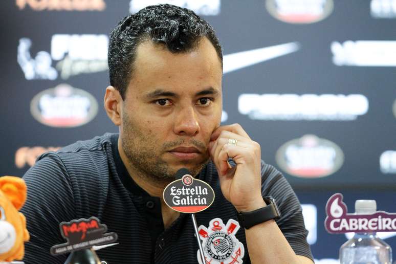 O técnico do Corinthians, Jair Ventura