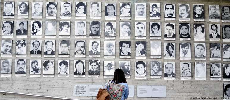 Centenas de pessoas ainda estão listadas como prisioneiras desaparecidas durante a ditadura de Pinochet