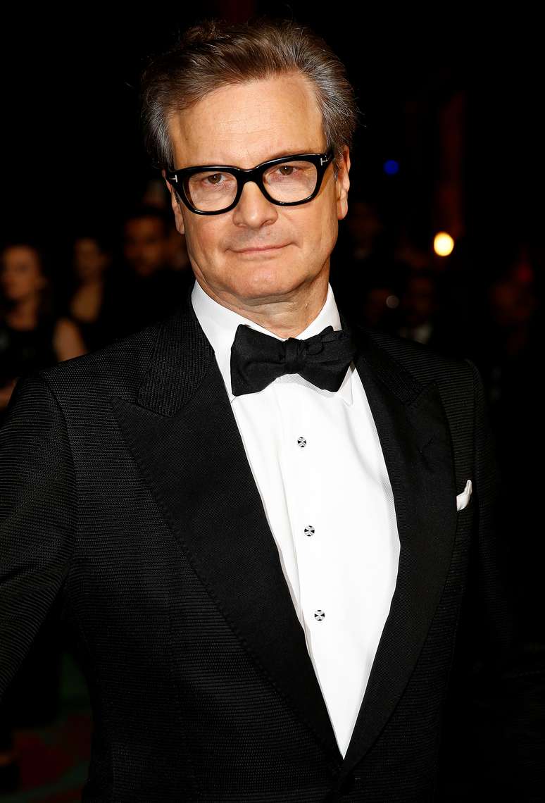 Ator Colin Firth posa para fotos na premia&ccedil;&atilde;o "Tapete Verde" durante a Semana de Moda de Mil&atilde;o
24/09/2018 REUTERS/Stefano Rellandini