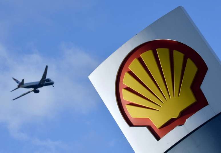 Logo da Shell em posto de combustível em Londres
29/01/2015
REUTERS/Toby Melville