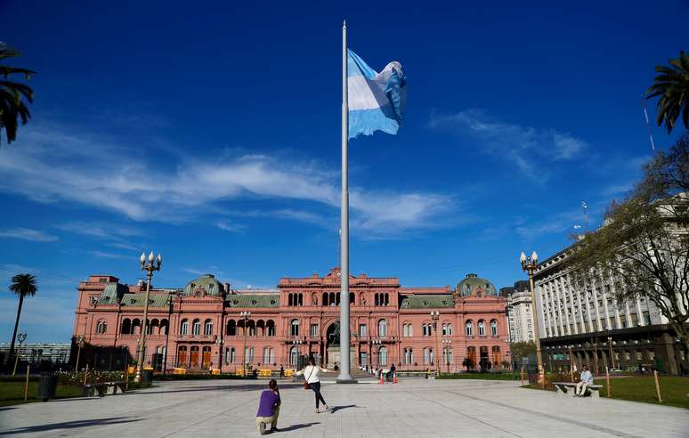 Casa Rosada, Palácio Presidencial em Buenos Aires, Argentina 20/9/2018 REUTERS/Marcos Brindicci 