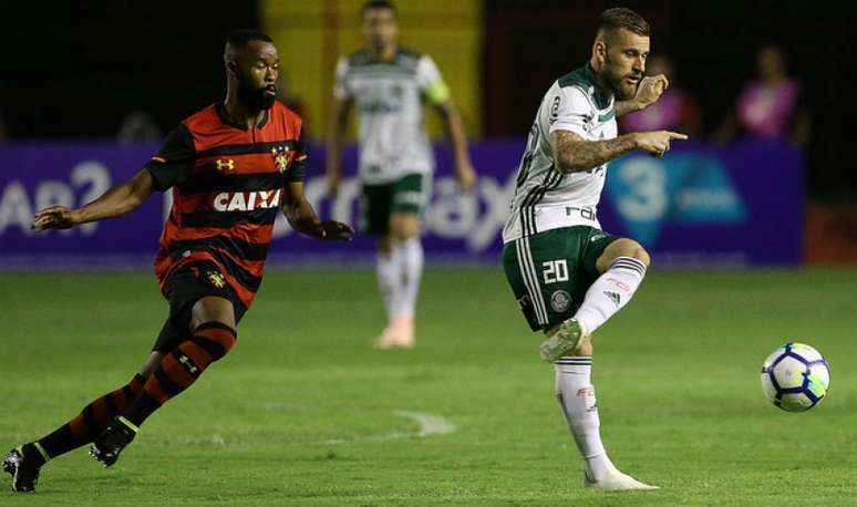Lucas Lima foi substituído aos 21 minutos do primeiro tempo - FOTO: Cesar Greco/Palmeiras
