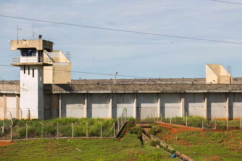 Vista da Penitenciária de Presidente Venceslau, no interior de São Paulo