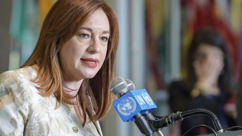 María Fernanda Espinosa foi chanceler do Equador e, por isso, tem experiência em lidar com a Venezuela