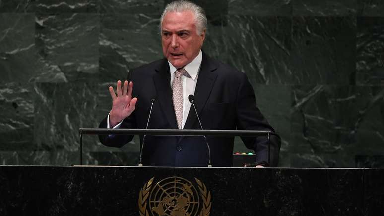 O ex-presidente Michel Temer (MDB)