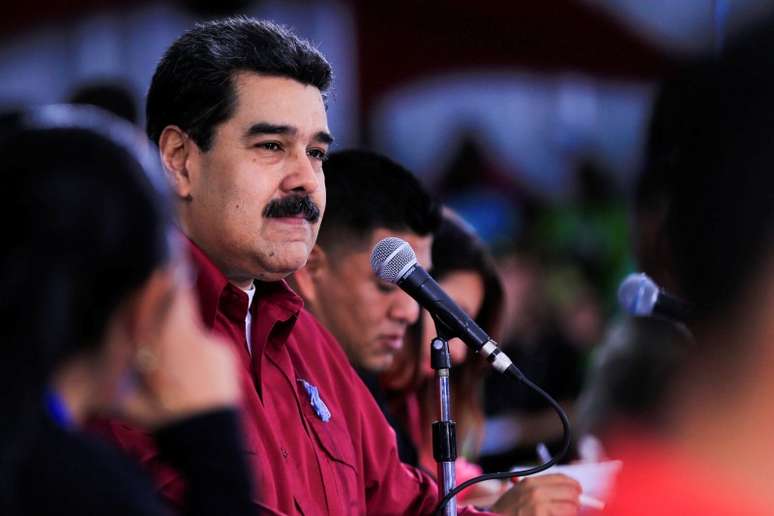 Presidente da Venezuela, Nicolás Maduro, durante evento em Caracas 11/09/2018 Palácio de Miraflores/Divulgação via REUTERS 