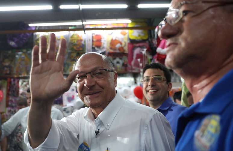 Alckmin faz campanha no Rio de Janeiro
 24/9/2018   REUTERS/Ricardo Moraes 