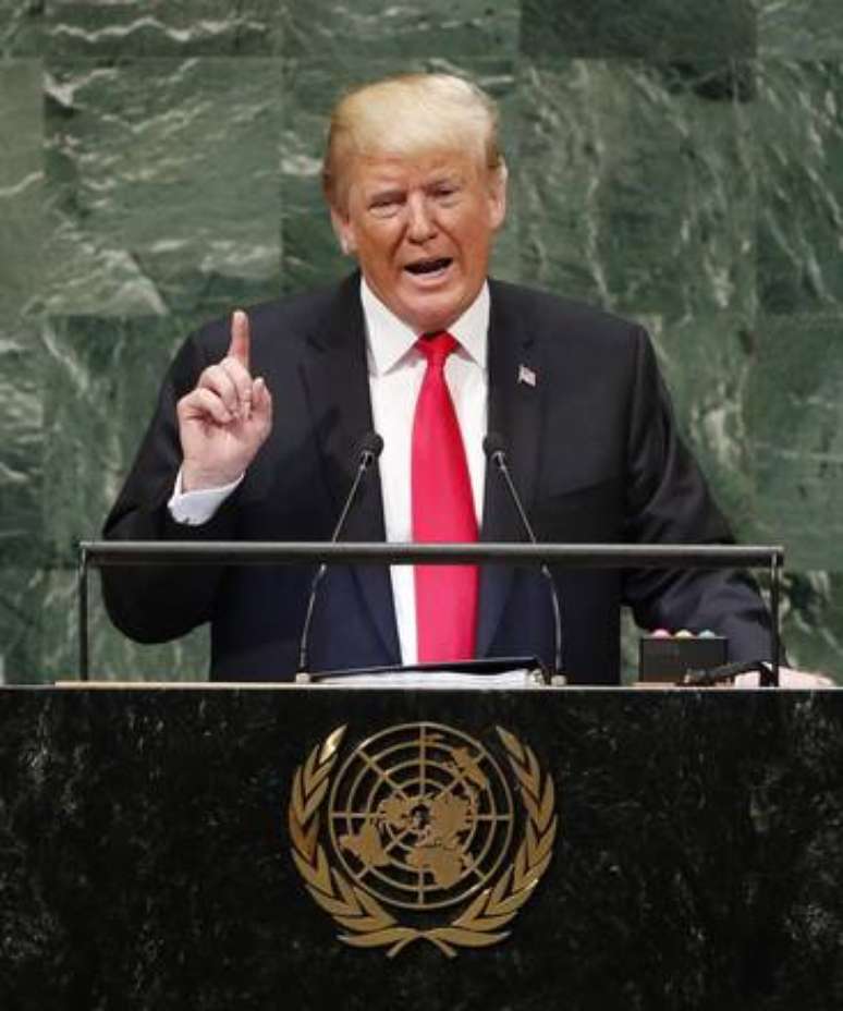 Donald Trump discursa na Assembleia Geral da ONU