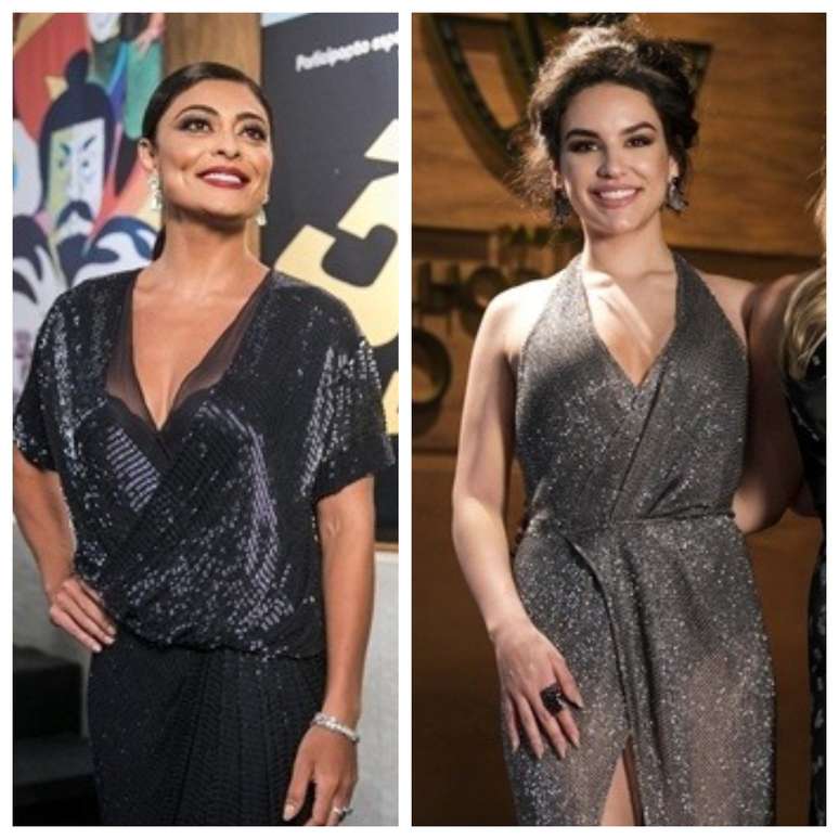 Juliana Paes e Kéfera (Fotos: João Miguel Couto/Rede Globo/Divulgação)