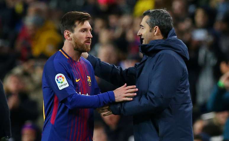 Técnico Valverde do Barcelona afirmou que Messi é o melhor do mundo