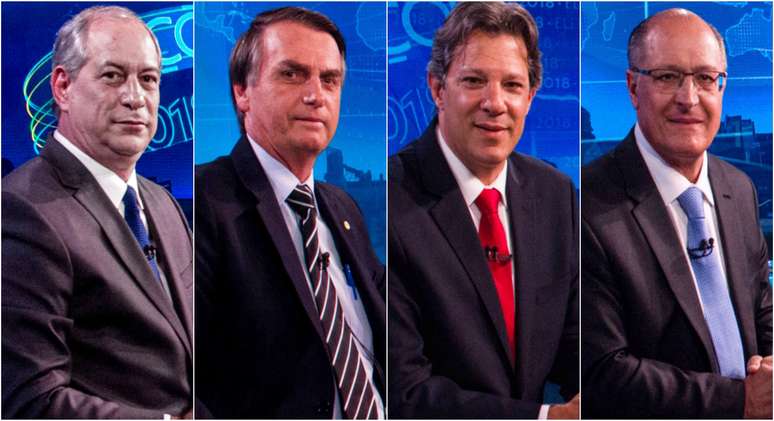 Ciro, Bolsonaro, Haddad e Alckmin: desta vez, a maioria dos eleitores decide o voto independentemente do que vê na TV