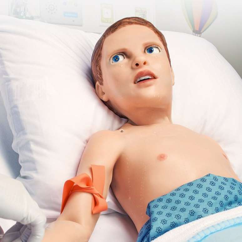 Ao tirar sangue, &eacute; poss&iacute;vel que ele chore como uma crian&ccedil;a de cinco anos