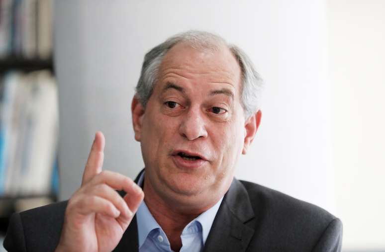 Candidato do PDT &agrave; Presid&ecirc;ncia, Ciro Gomes, durante ato de campanha em S&atilde;o Paulo 20/09/2018 REUTERS/Nacho Doce