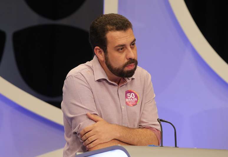 O líder do MTST, Guilherme Boulos, que também foi candidato a presidente pelo Psol