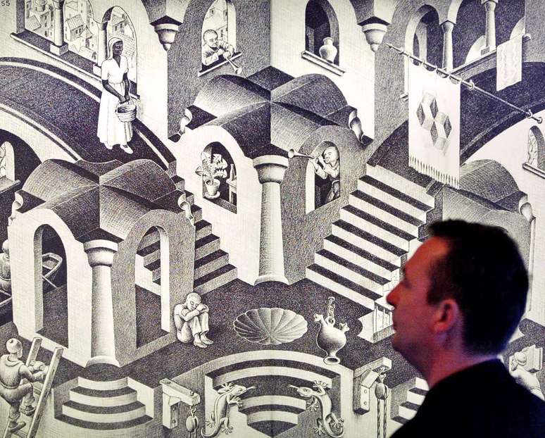 A fita de Möbius inspirou ao artista M.C. Escher